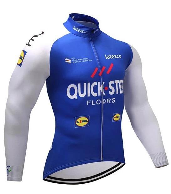 Customized Team Cycling Long Sleeve Jersey - Blue Force Sports