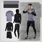 Running quick-drying basketball sports suit five-piece training suit - Blue Force Sports