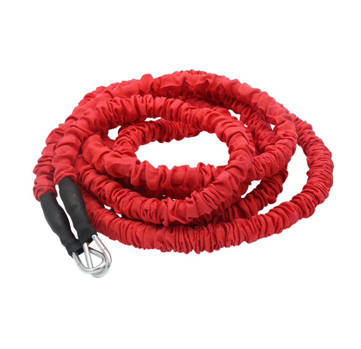 Double resistance band pull pull rope stretch track and field track and field race force explosive jump - Blue Force Sports