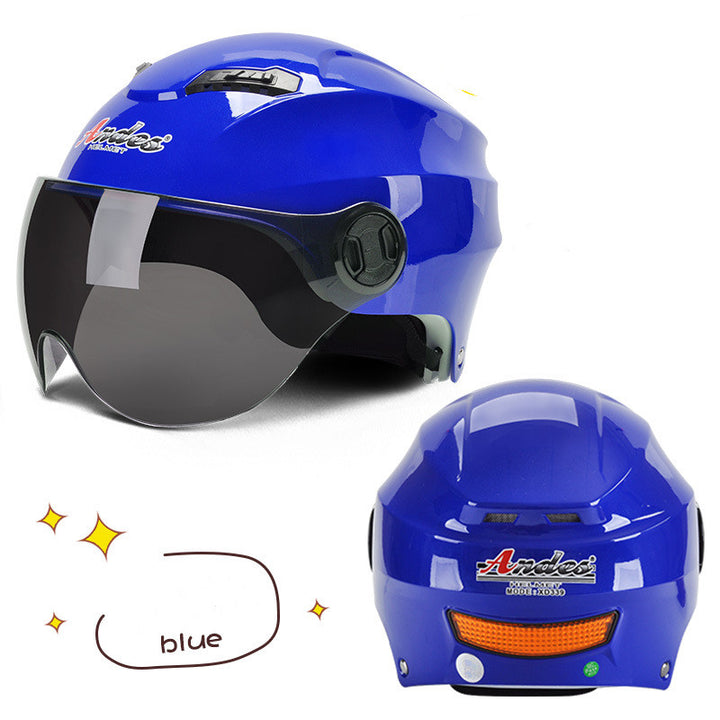 Universal Helmet Lightweight Winter Heating Helmet - Blue Force Sports