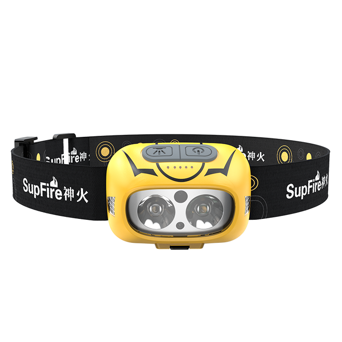 High-Brightness Headlamps Strong Light Long-Range Night Fishing Sensor Headlamps - Blue Force Sports