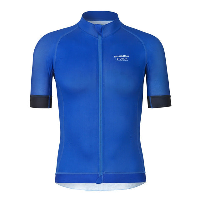 Pro Team PNS Summer Short Sleeve Cycling Jersey - Blue Force Sports