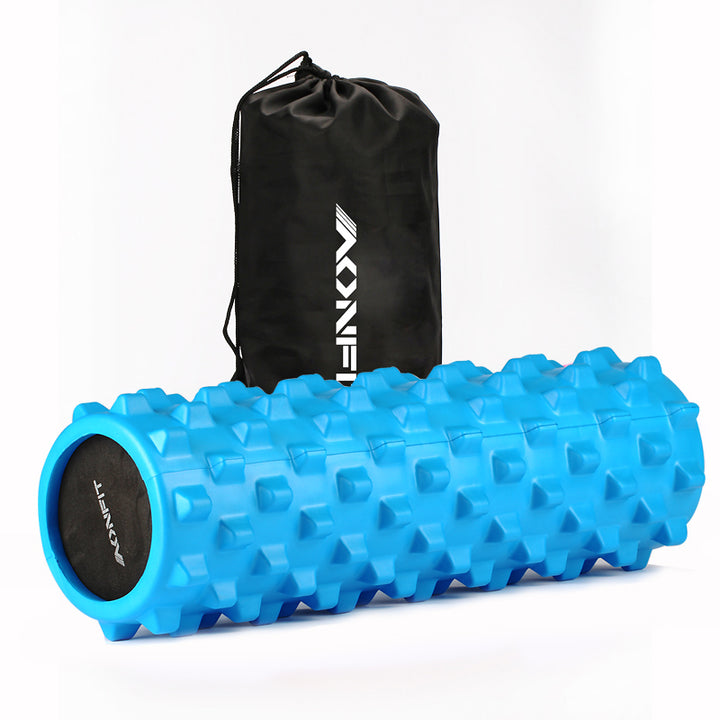 Yoga Equipment Pillar Massage Relaxation Muscle Roller Tube Fitness Roller Leg - Blue Force Sports