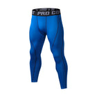 Fitness Running Training Breathable Quick-drying Stretch Tights - Blue Force Sports