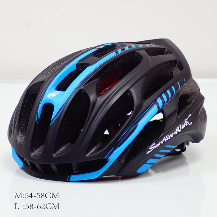 Mountain Biking Helmet Men And Women Scorpio Helmet - Blue Force Sports