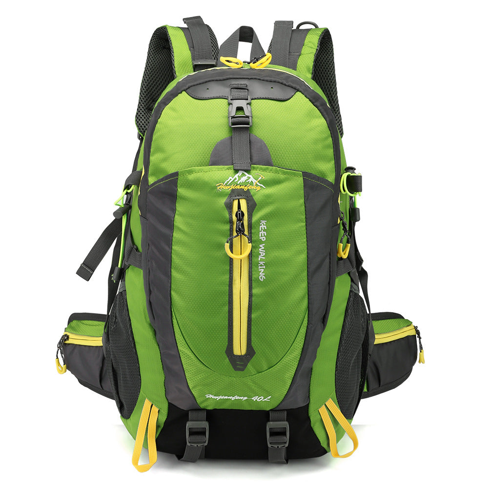 40L Mountaineering Bag Hiking Camping Backpack Travel Backpack - Blue Force Sports