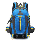 40L Mountaineering Bag Hiking Camping Backpack Travel Backpack - Blue Force Sports