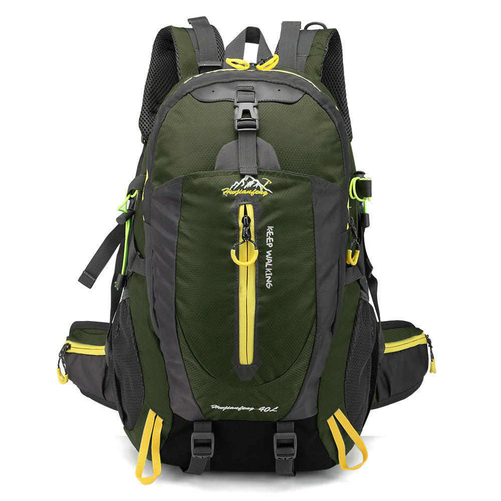 40L Mountaineering Bag Hiking Camping Backpack Travel Backpack - Blue Force Sports