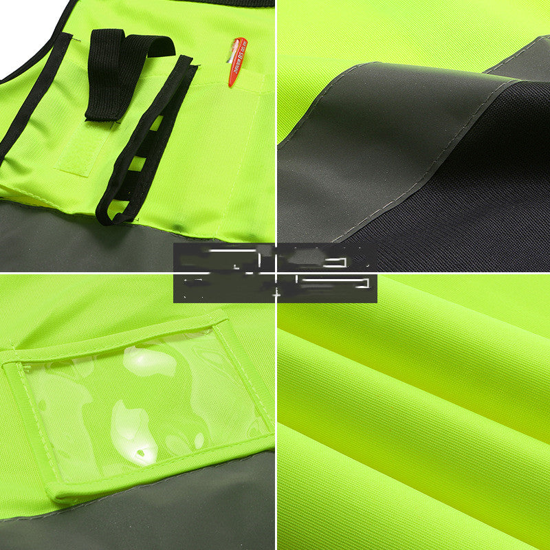 LIKAI Reflective Vest Construction Protective Clothing Leadership Jacket - Blue Force Sports