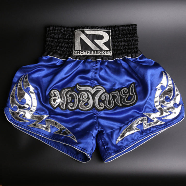 Boxing Sanda Training Shorts - Blue Force Sports