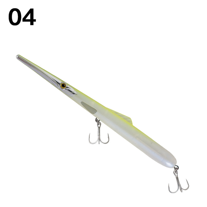 Needle Fishing Lures Stickbait Pencil Hard Baits Good Action Wobblers Skipping Garfish Sphyraena Pesca - Blue Force Sports