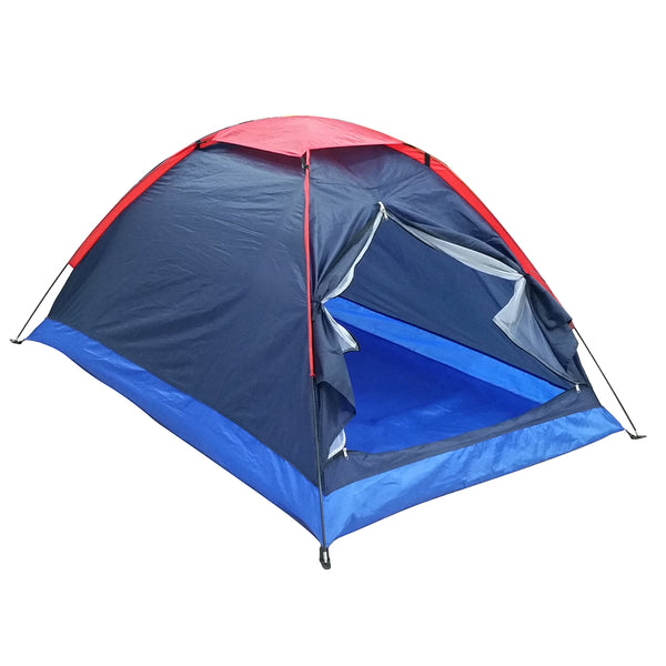 Outdoor Double Single-Layer Couple Camping Tent - Blue Force Sports