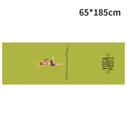 Printed Yoga Towel Portable Yoga Towel Non-Slip And Environmentally Friendly Yoga Towel - Blue Force Sports