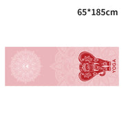 Printed Yoga Towel Portable Yoga Towel Non-Slip And Environmentally Friendly Yoga Towel - Blue Force Sports