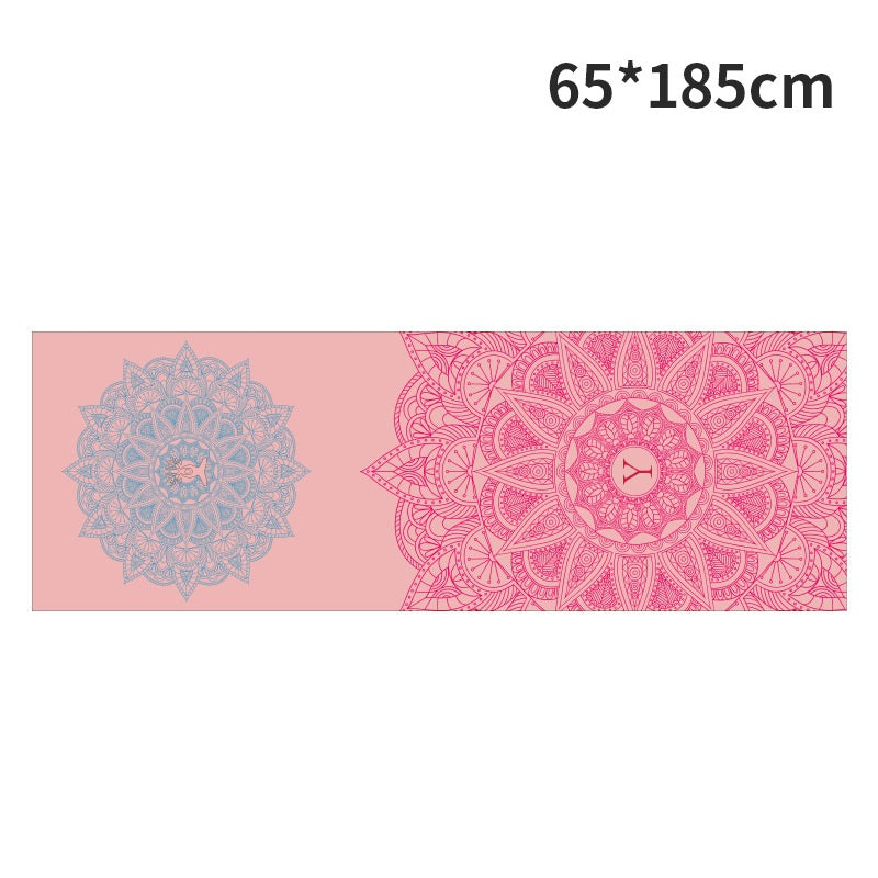 Printed Yoga Towel Portable Yoga Towel Non-Slip And Environmentally Friendly Yoga Towel - Blue Force Sports
