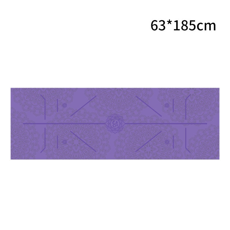 Printed Yoga Towel Portable Yoga Towel Non-Slip And Environmentally Friendly Yoga Towel - Blue Force Sports
