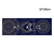 Printed Yoga Towel Portable Yoga Towel Non-Slip And Environmentally Friendly Yoga Towel - Blue Force Sports
