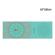Printed Yoga Towel Portable Yoga Towel Non-Slip And Environmentally Friendly Yoga Towel - Blue Force Sports