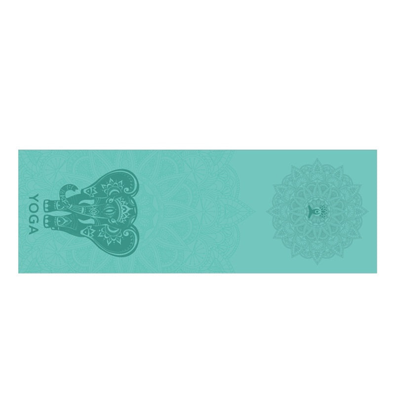 Printed Yoga Towel Portable Yoga Towel Non-Slip And Environmentally Friendly Yoga Towel - Blue Force Sports