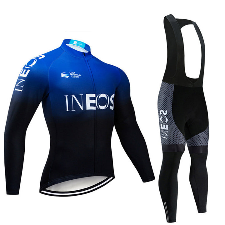 Outdoor Sports Cycling Suit Spring and Autumn - Blue Force Sports