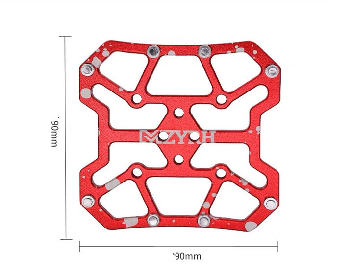 Road Mountain Bike Flat Pedal Bicycle Pedal - Blue Force Sports