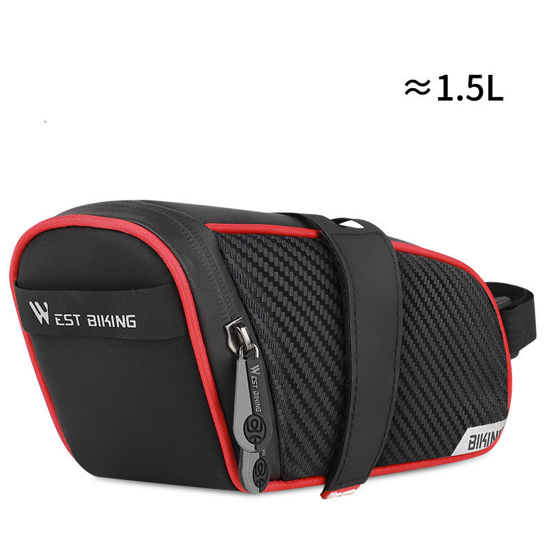 Bicycle Tail Bag Saddle Bag Blue Force Sports