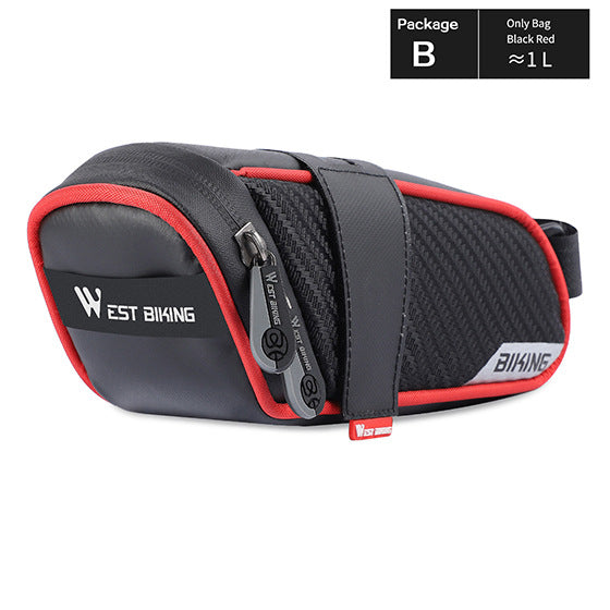 Bicycle Tail Bag Saddle Bag - Blue Force Sports