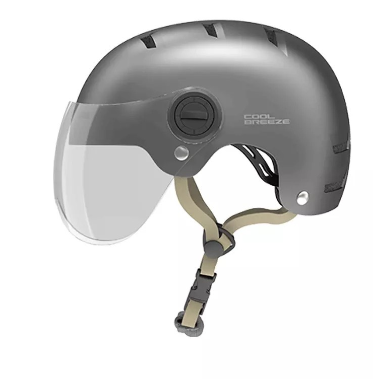 Cool Wind Riding Helmet, Shock Absorption, Shock Resistance, Comfort, Heat Absorption, Ventilation, Head Circumference Adjustment Helmet - Blue Force Sports