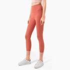 Yoga Pants Women's High-Waisted Abdomen And Hips Cropped Fitness Pants - Blue Force Sports