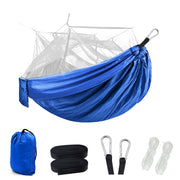 Outdoor Camping Camping Hammock With Mosquito Net - Blue Force Sports