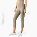 Yoga Pants Women's High-Waisted Abdomen And Hips Cropped Fitness Pants - Blue Force Sports