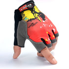 Ice silk Lycra Breathable Sunscreen Outdoor Riding Gloves - Blue Force Sports