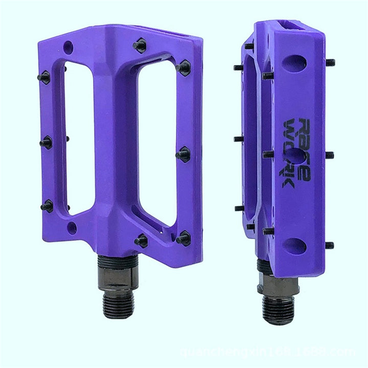 Nylon Pedals For Motorcycles Ultra-light Bearing Bearings - Blue Force Sports