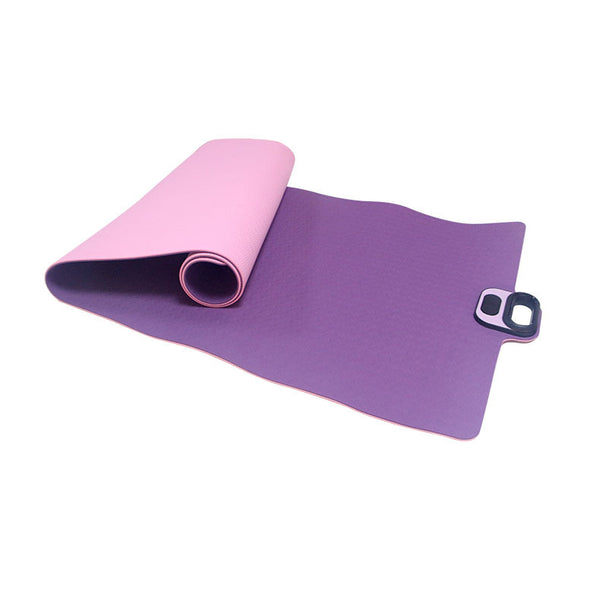 Yoga Mat Folding Non-Slip Fitness Exercise Mat Environmental Protection Gymnastics Mat - Blue Force Sports