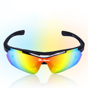 Cycling Glasses Mountain Bike Windproof Sunglasses - Blue Force Sports