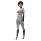 Tight-Fitting Sports Buttocks Lifting Yoga Set - Blue Force Sports