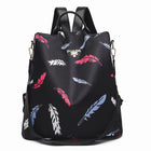 Oxford Cloth Backpack Nylon Cloth Waterproof Leisure Backpack Student School Bag - Blue Force Sports