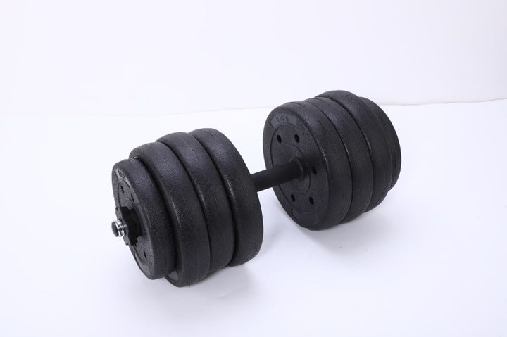 Round Head Dumbbell Multi-Specification Safety Men's Barbell Rubber Coated Dumbbell Indoor Fitness Equipment - Blue Force Sports