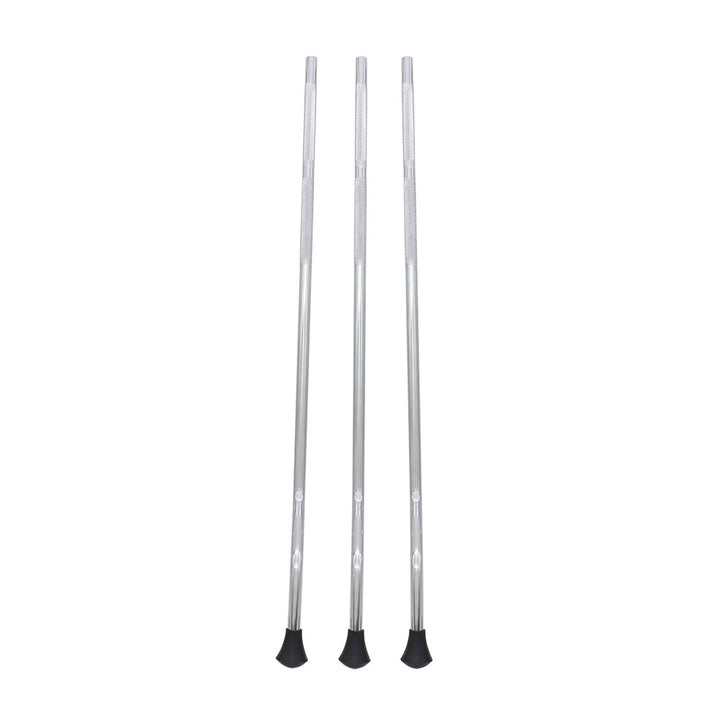 Metal Tom Drum Legs Anti-Skid Surface Plating Percussion Parts Accs Silver - Blue Force Sports