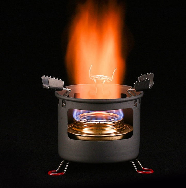 Alocs Liquid And Solid Alcohol Stove - Blue Force Sports