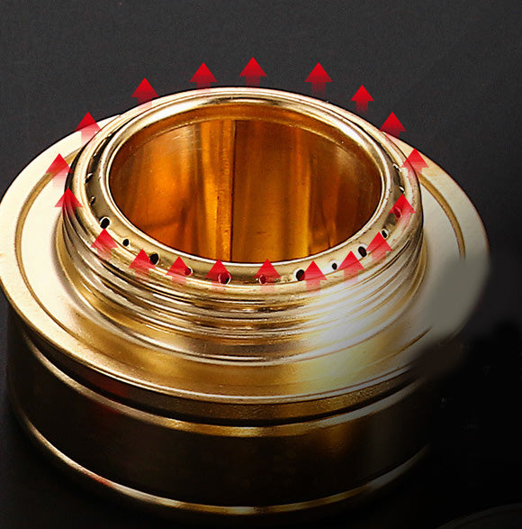 Alocs Liquid And Solid Alcohol Stove - Blue Force Sports
