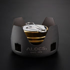 Alocs Liquid And Solid Alcohol Stove - Blue Force Sports