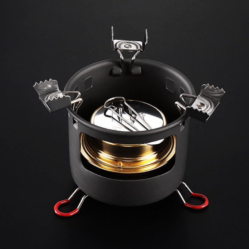 Alocs Liquid And Solid Alcohol Stove - Blue Force Sports
