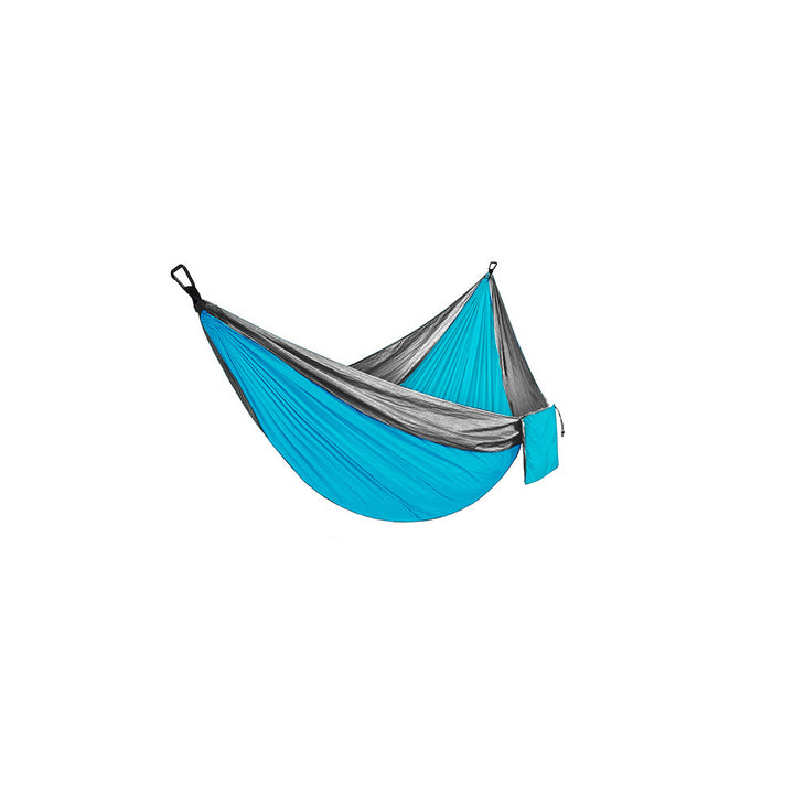 Backpacking Hammock Portable Nylon Parachute Outdoor Double Hammock - Blue Force Sports