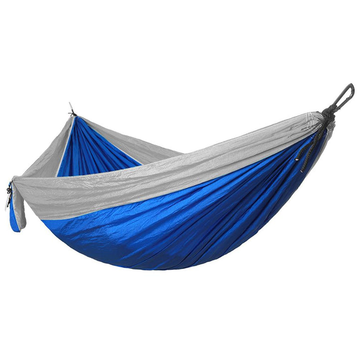 Backpacking Hammock Portable Nylon Parachute Outdoor Double Hammock - Blue Force Sports