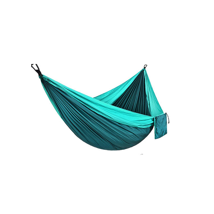 Backpacking Hammock Portable Nylon Parachute Outdoor Double Hammock - Blue Force Sports