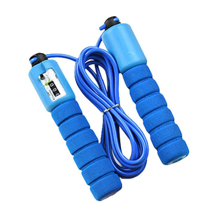 Professional Counting Skipping Rope Adult Male And Female Fitness Adjustable Skipping Rope - Blue Force Sports