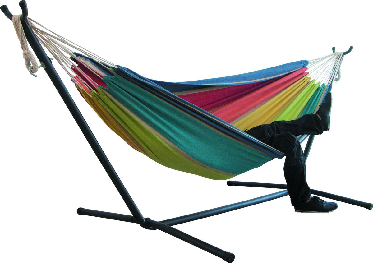 Canvas camping hammock - Blue Force Sports