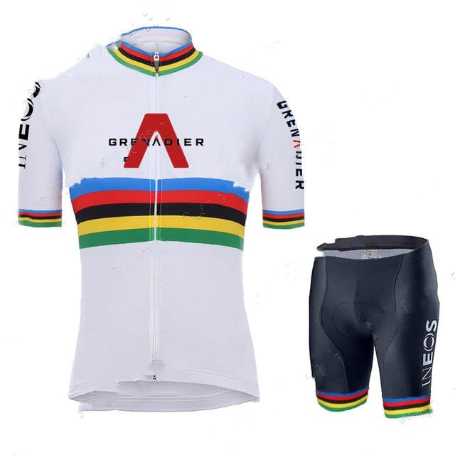 Grenadier Champion Cycling Jersey Set Summer Clothing - Blue Force Sports