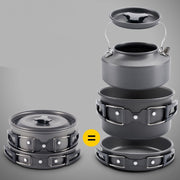New Outdoor Camping Portable Stove Combination - Blue Force Sports